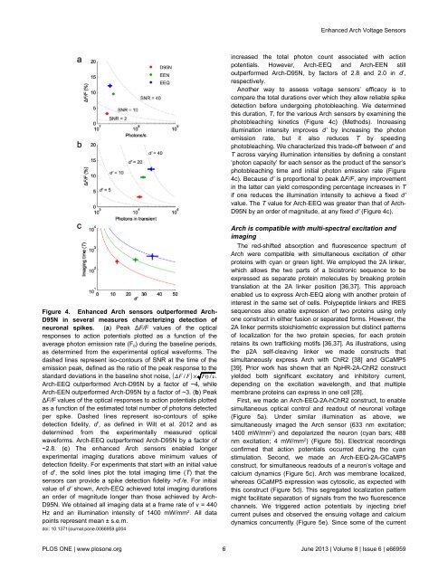 Enhanced Archaerhodopsin Fluorescent Protein Voltage Indicators