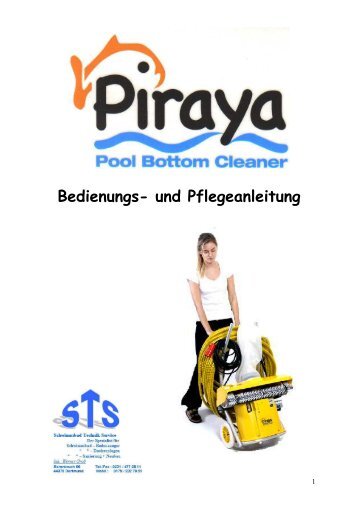 PirTec Piraya Automat - STS Schwimmbad Technik Service