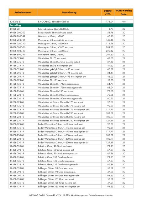Pohl_Preisliste_ab_0.. - Weyland GmbH