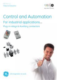 Download Brochure - GE Industrial Systems