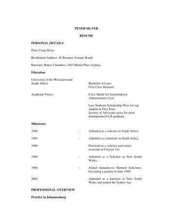 resume â on guy bar personal details date of birth music jobs