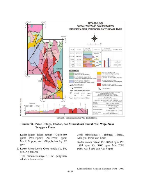 Hasil Eksplorasi Logam di Jalur Busur Magmatik Sunda-Banda ...