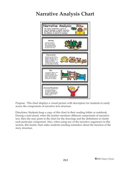 Narrative Structure Chart