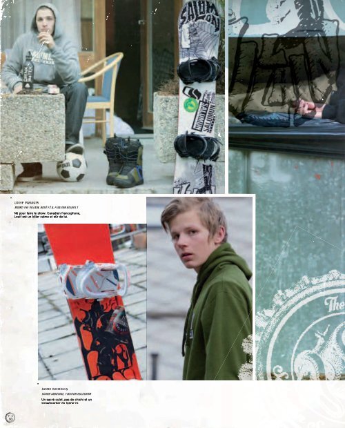 Catalogue snowboard