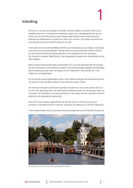 'Bestemming Breda' - Gemeente Breda