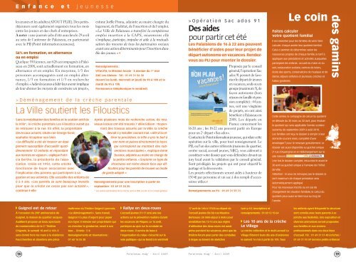 Palaiseau Mag nÂ°134 - Ville de Palaiseau