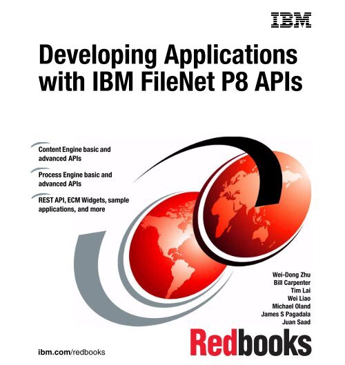 Developing Applications with IBM P8 APIs