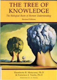 Maturana Varela Tree of Knowledge