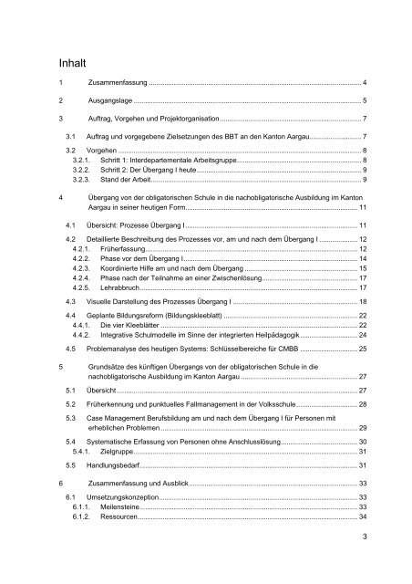 Case Management Berufsbildung im Kanton Aargau: