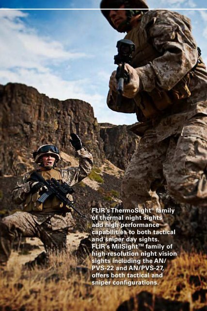 Professional Tactical Vision brochure - FLIR.com - FLIR Systems