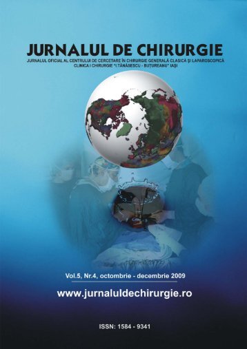 Full text PDF (4.4 MB) - Jurnalul de Chirurgie