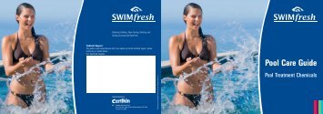 Swimfresh Pool Care Guide - The Swimming Pool Store