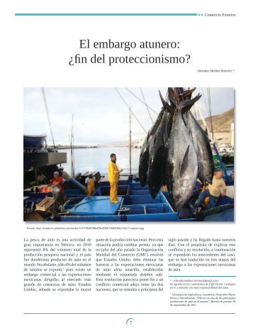 El embargo atunero - revista de comercio exterior