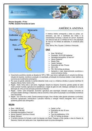 AMÃRICA ANDINA