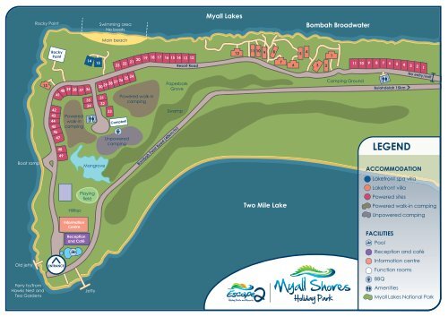 LEGEND - Myall Shores Holiday Park