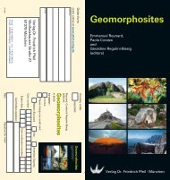 Geomorphosites - International Association of Geomorphologists