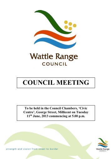 Agenda - Wattle Range Council - SA.Gov.au