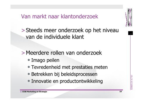 ICSB: Van markt naar klantonderzoek - USP Marketing Consultancy