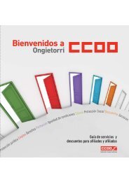 Bienvenidos a - Comisiones Obreras de Navarra - CCOO