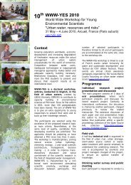 First announcement leaflet in English - LEESU - UniversitÃ© Paris-Est