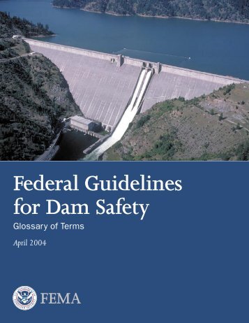 Glossary of Terms (FEMA 148)