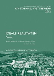 IDEALE REALITÃTEN - Architekten- und Ingenieur-Verein zu Berlin eV