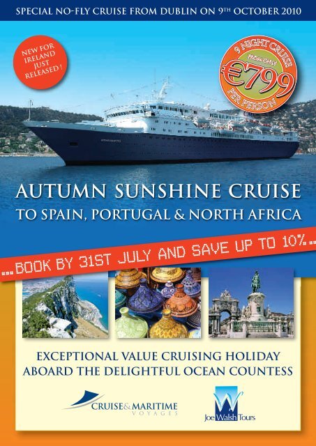 AUTUMN SUNSHINE CRUISE - Joe Walsh Tours