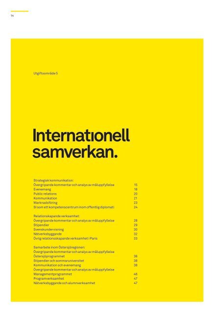 Ãrsredovisning 2009 - Svenska institutet