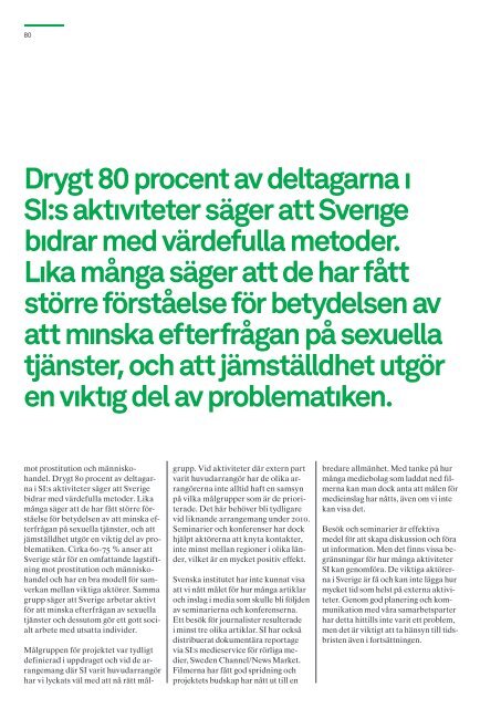 Ãrsredovisning 2009 - Svenska institutet