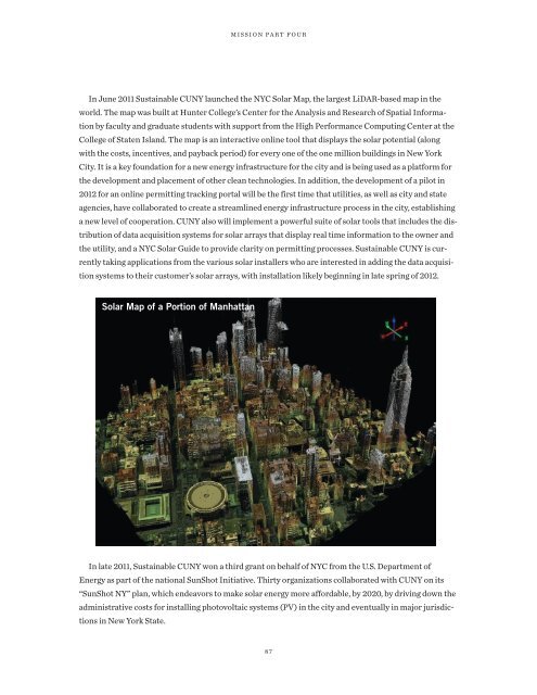 CUNY Master Plan 2012-2016