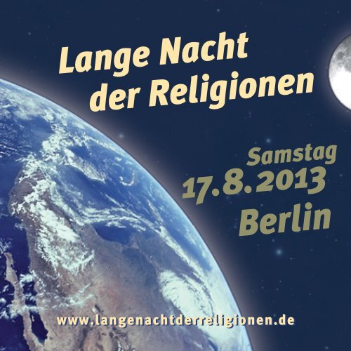 Programmheft - Lange Nacht der Religionen