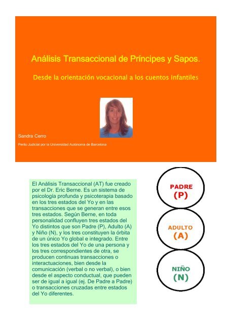 AnÃ¡lisis Transaccional de PrÃ­ncipes y Sapos - Grafoanalisis.com