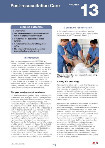 Post-resuscitation Care - Welcome to the Resuscitation Council (UK)