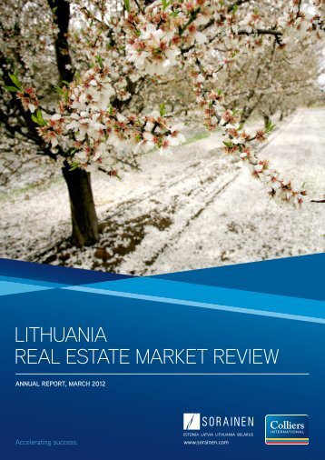 LITHUANIA REAL ESTATE MARKET REVIEW - Colliers