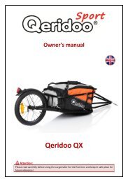 Owner's manual Qeridoo QX