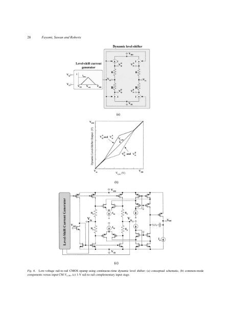 Reliable Circuit Techniques for Low-Voltage Analog Design in Deep ...