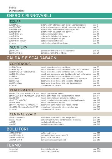 energie rinnovabili caldaie e scaldabagni bollitori termo - Vaillant