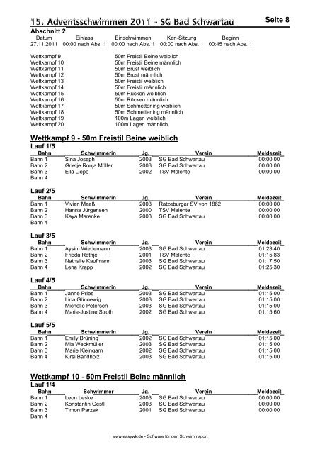 Meldeergebnis 15. Adventsschwimmen.pdf - Schwimmen-rsv.de