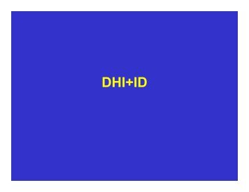 DHI+ID - Minnesota DHIA