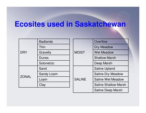 Overview of Native Prairie in Canada - Jeff Thorpe - Saskatchewan