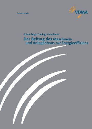 Der Beitrag des Maschinen - Roland Berger Strategy Consultants