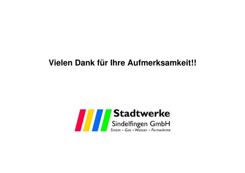 Fernwärmeversorgung Stadtgebiet Sindelfingen - Energieagentur ...