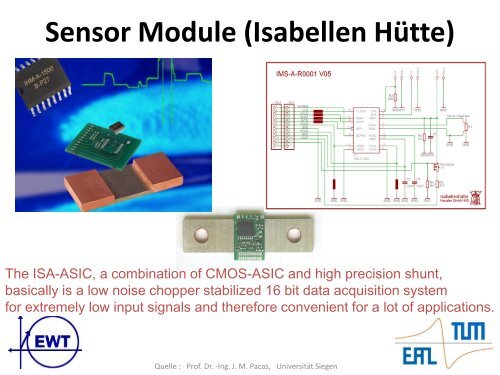 Sensoren - Lehrstuhls für Elektrische Antriebssysteme und ...