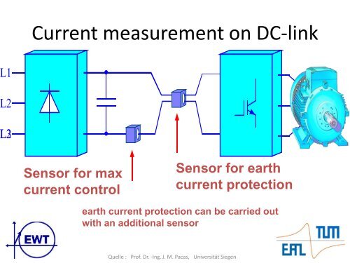 Sensoren - Lehrstuhls für Elektrische Antriebssysteme und ...