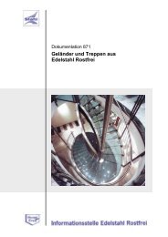 Dokumentation 871: Geländer und Treppen aus Edelstahl Rostfrei