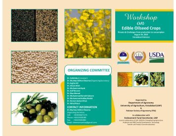 Edible Oilseed Crops