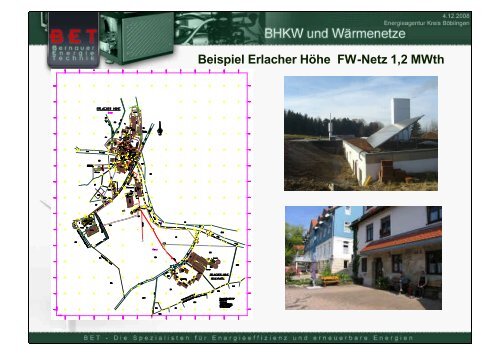 „BHKW und Wärmenetze“ - Energieagentur Landkreis Böblingen