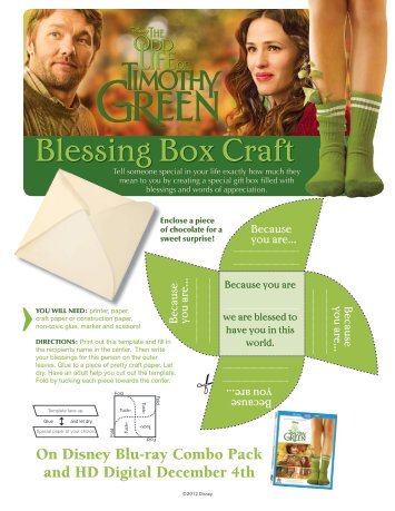 Blessing Box Craft