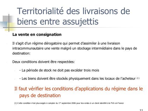 Les pièges de la TVA intracommunautaire - Ordre des experts ...