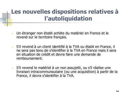 Les pièges de la TVA intracommunautaire - Ordre des experts ...